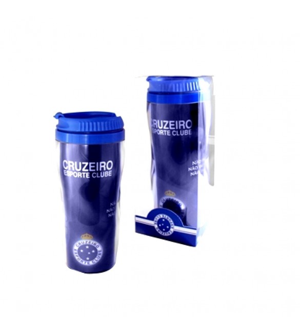 Copo Com Tampa 350ml - Cruzeiro 